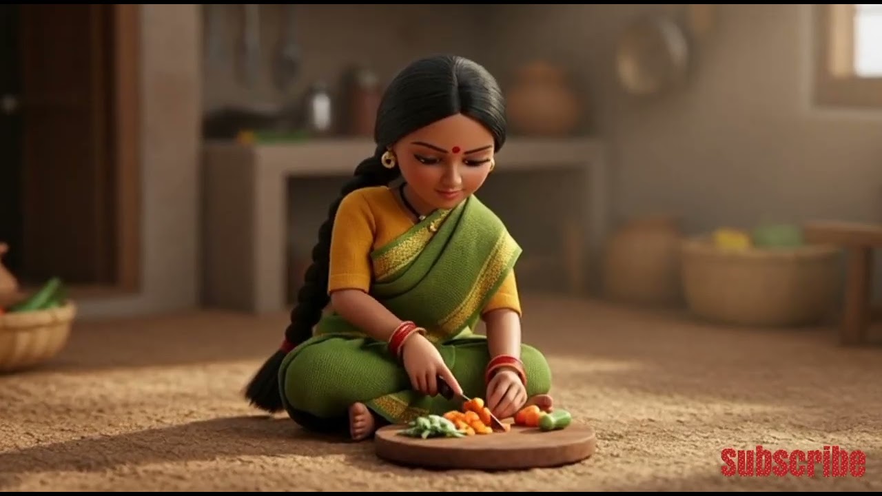 Miniature Doll Village Cooking Aloo Gobhi Sabzi aur Soft Roti | Realistic Mini Indian Village ASM