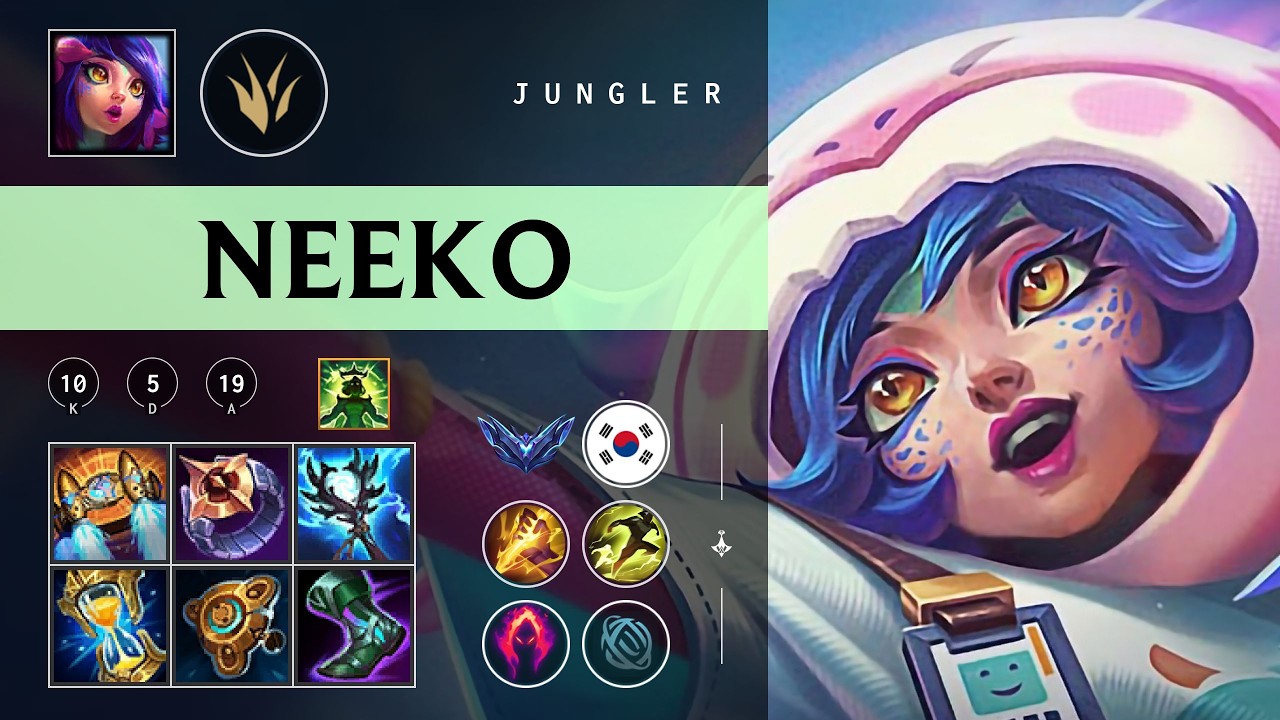 Neeko Jungle vs Naafiri - KR Diamond Patch 26.03