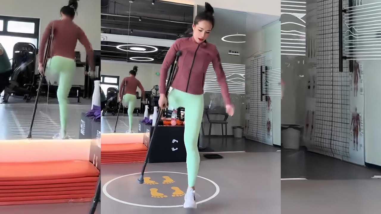 Amputee Fitness: My leg isn't coming back,but my strength is |Motivation,disabled,devotee, Crutching