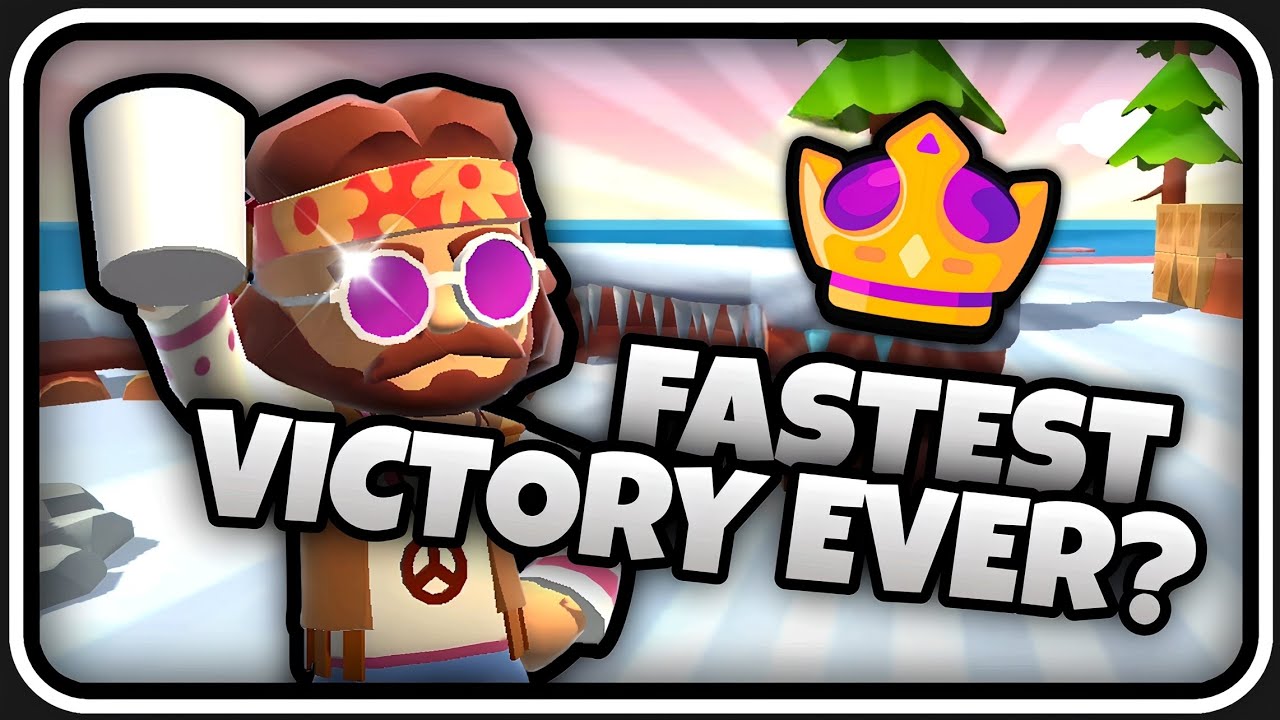Fastest Win in Battle Guys History!? 🧐