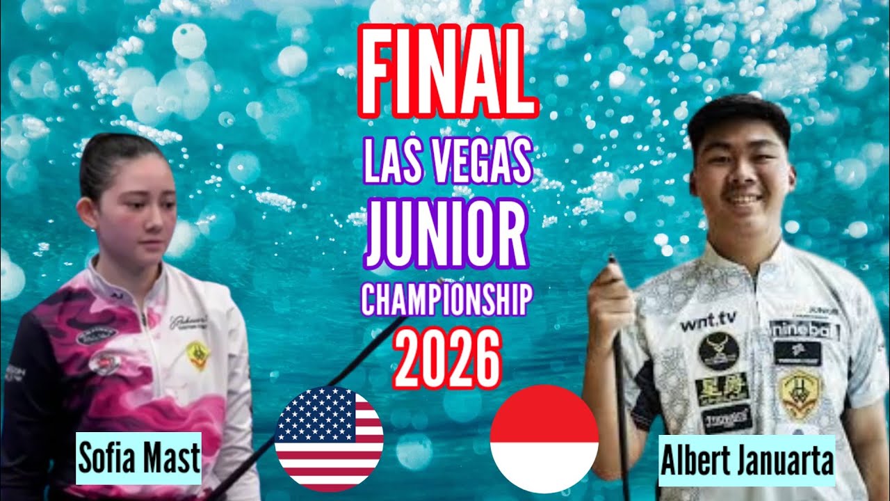 SOFIA MAST VS ALBERT JANUARTA | FINAL LAS VEGAS JUNIOR CHAMPIONSHIP 2026