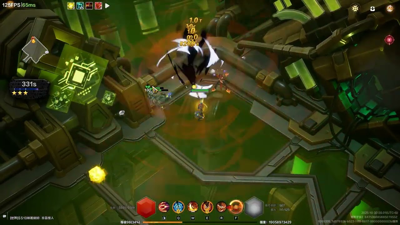 火炬之光 : 無限 SS10 疊界賽季 巔峰對決20層3星 通關 Torchlight: Infinite SS10  槍3熾炎穿彈