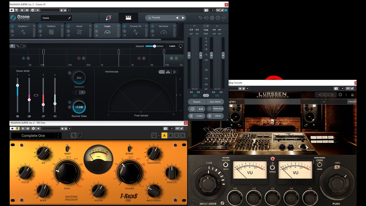 REKOMENDASI 3 PLUGIN MASTERING - BISA MASTERING OTOMATIS | #IvanStudioWebcam