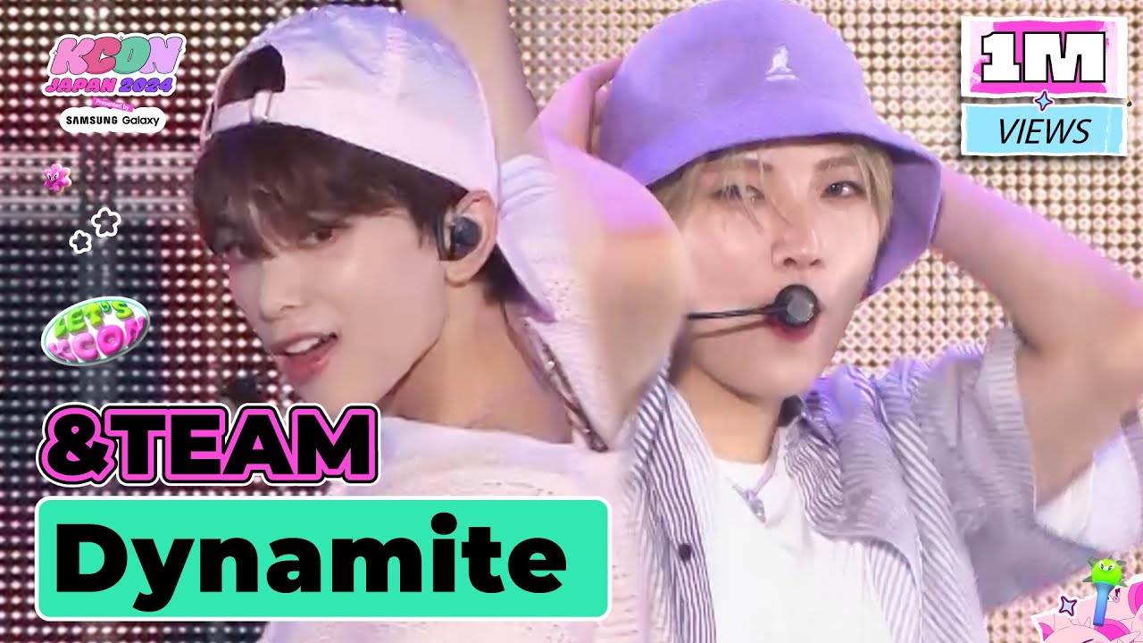 [KCON JAPAN 2024] &TEAM - Dynamite (원곡: BTS) | Mnet 240620 방송