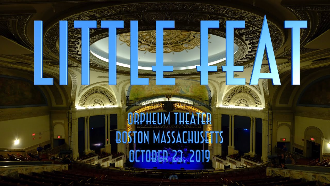 Little Feat, Boston, October 23, 2019 in 4K, 5 camera, full show