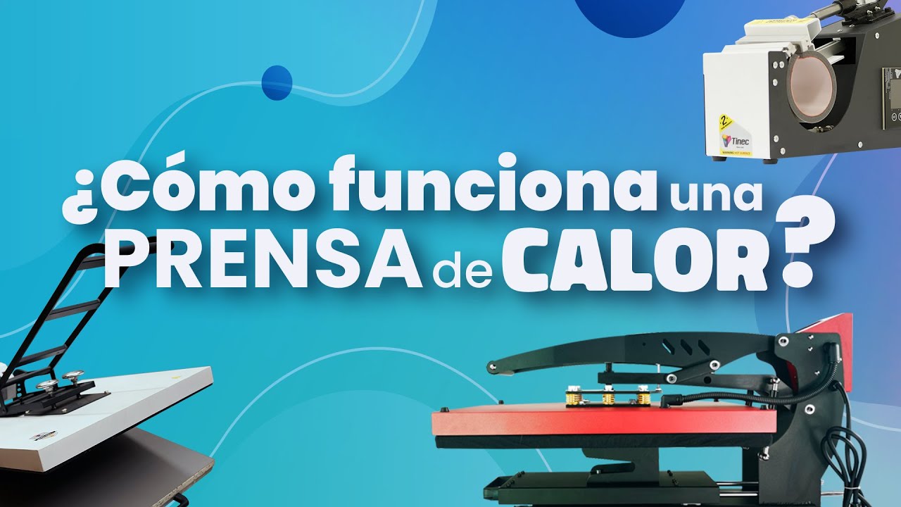 ¿Cómo Funciona una Prensa de Calor?