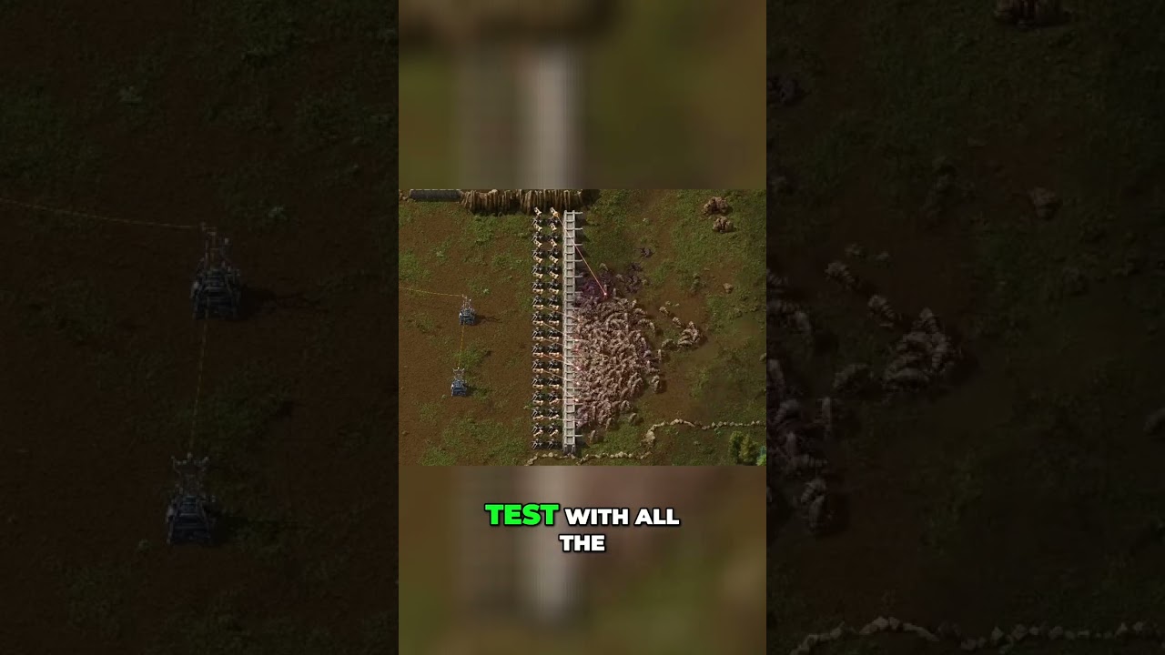 Factorio's Flame Turret is OP?!