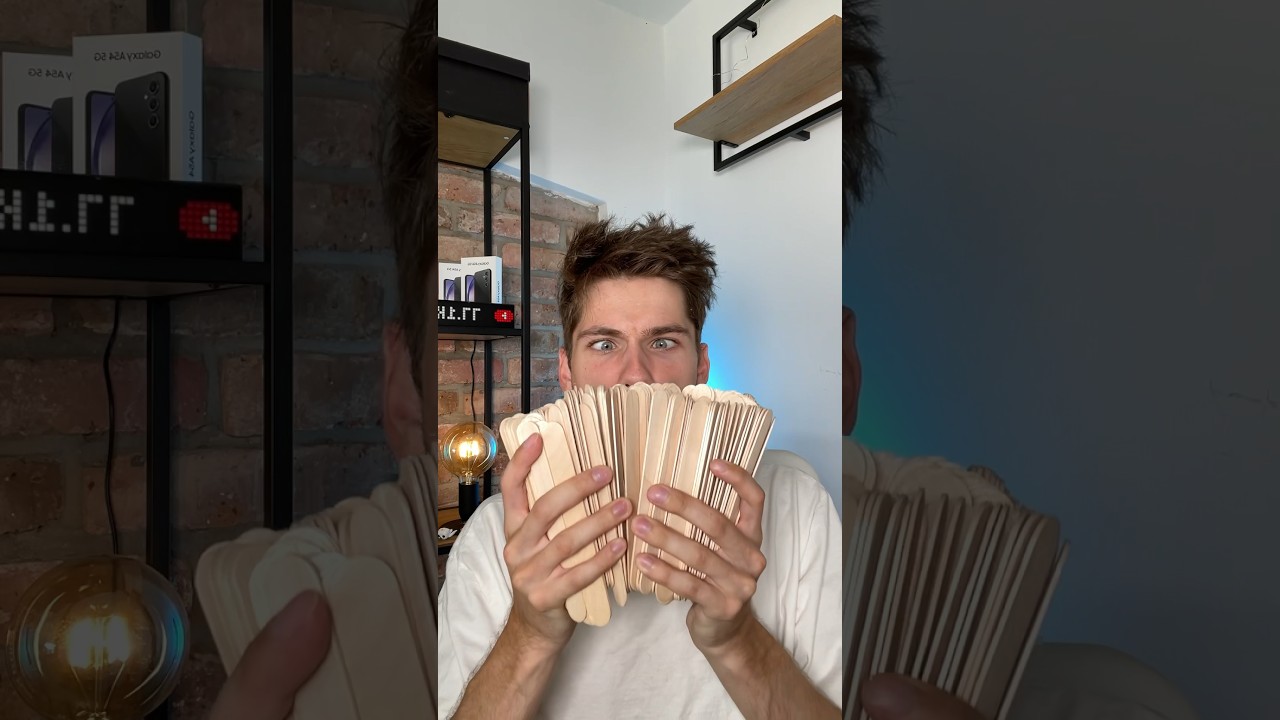 KOUPIL JSEM 600 DŘEVĚN&Yacute;CH &Scaron;PACHTL&Iacute;! PROČ? #unboxing #shorts #davidvorak