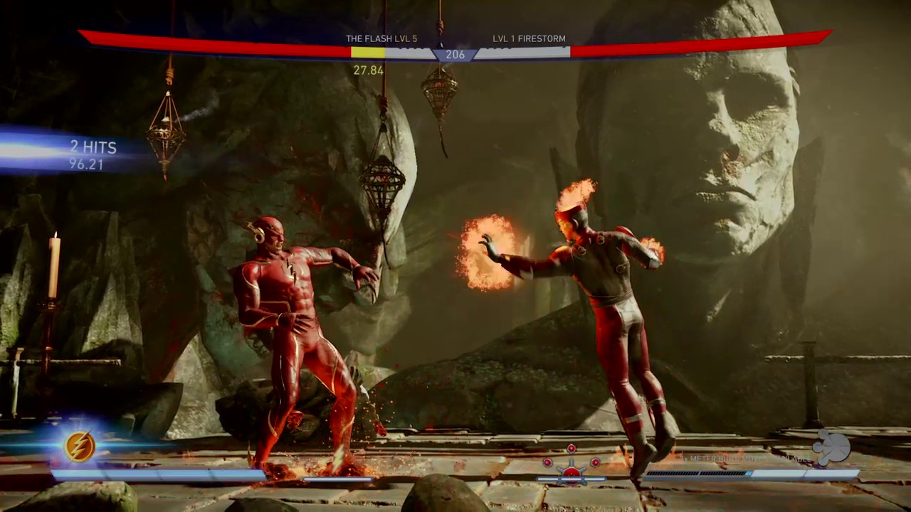 Injustice 2 The Flash VS Firestorm