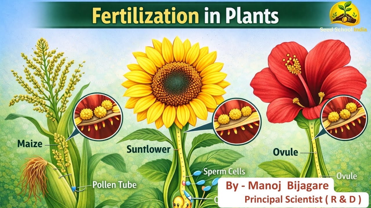 Fertilization in Plants | Types Of Fertilization & Role in Plant Breeding