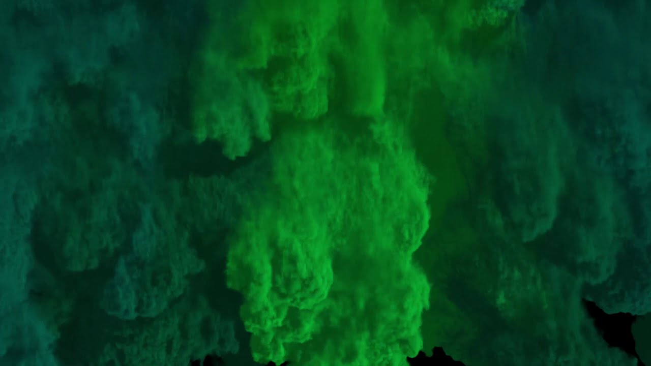 Mixed Green Smoke Transition - Motion Graphics | Animation Videos | No Copyright.