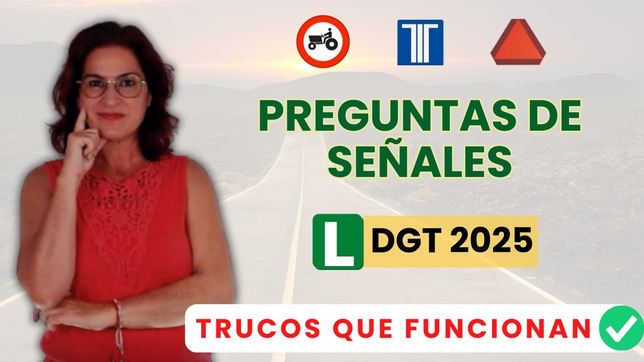 🚗 10 Preguntas Clave para aprobar el EXAMEN DGT 2025 🚗  + Trucos Infalibles 💡
