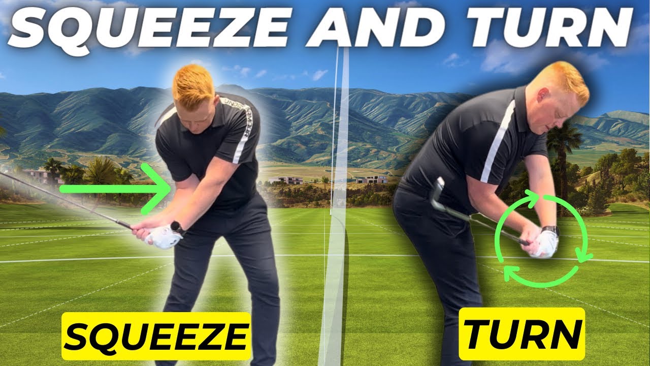 GAME CHANGING Squeeze and Turn Move | Right Arm in the Downswing | Golf Tips