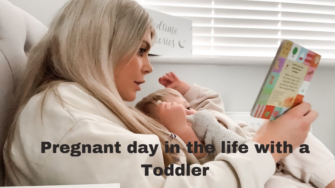 Pregnant day in the life with a toddler | 19 month old toddler routine UK