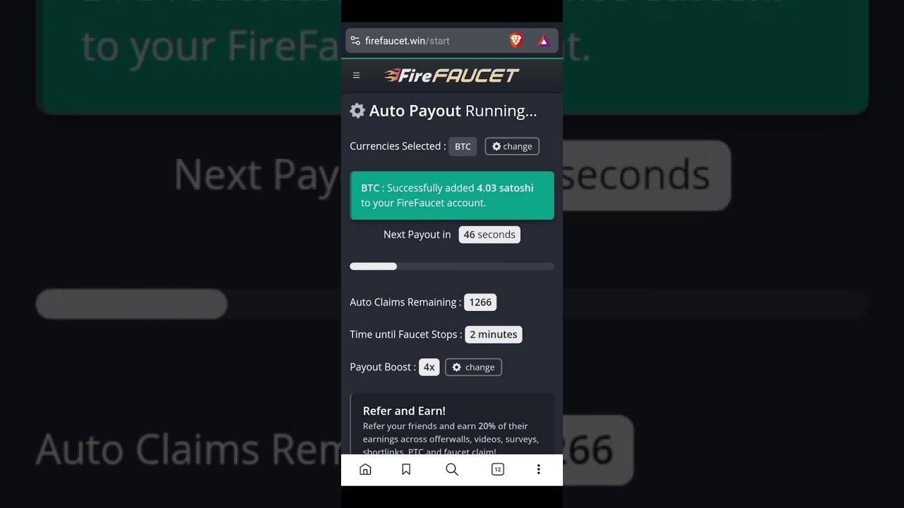How To Use The AutoFaucet To Claim Bitcoin | FireFaucet | Crypto Faucet 2025