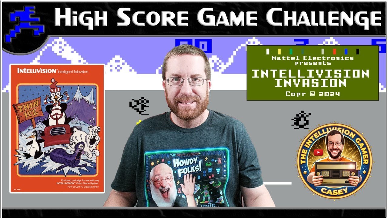 Intellivision Thin Ice High Score Challenge & Chat