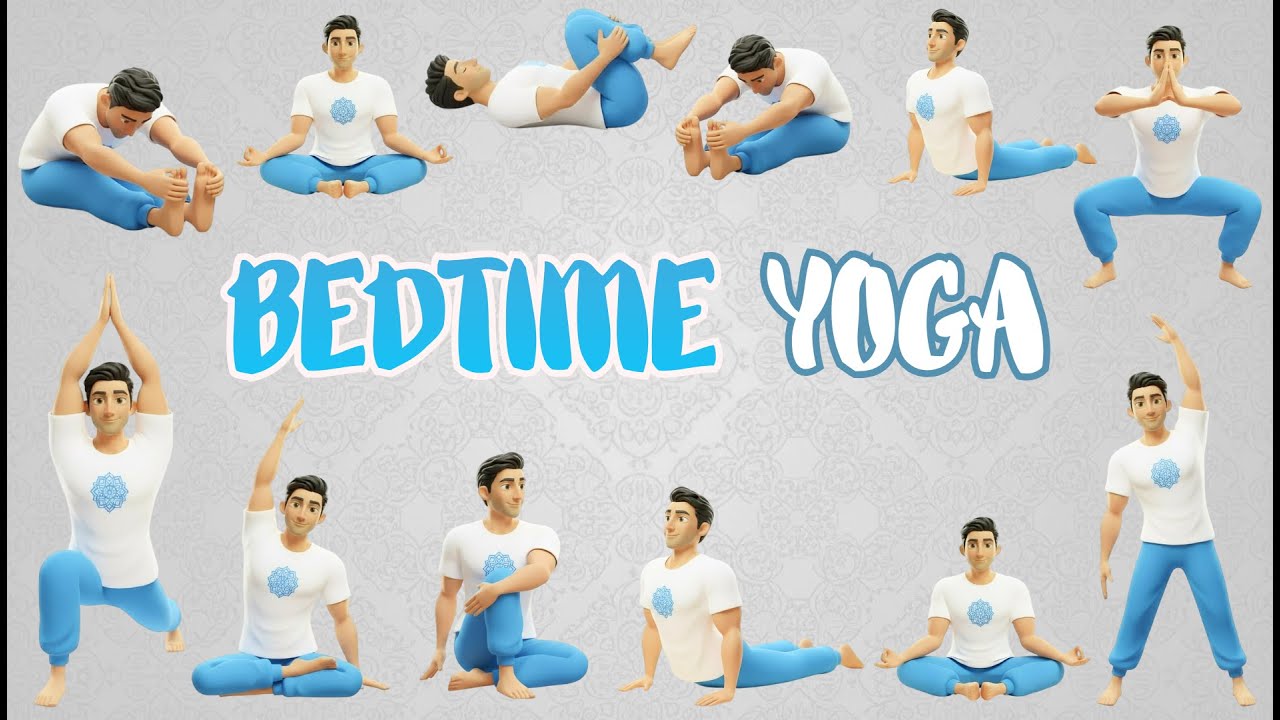 Bedtime Yoga for Kids | Calm Stretching Before Sleep | Easy Relaxing Poses