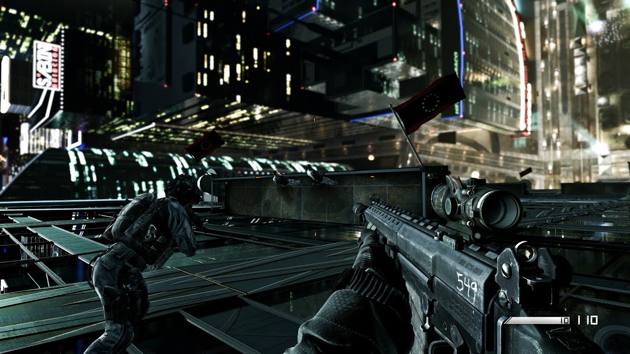 Amazing Stealth Mission on Skyscraper ! Call of Duty Ghosts