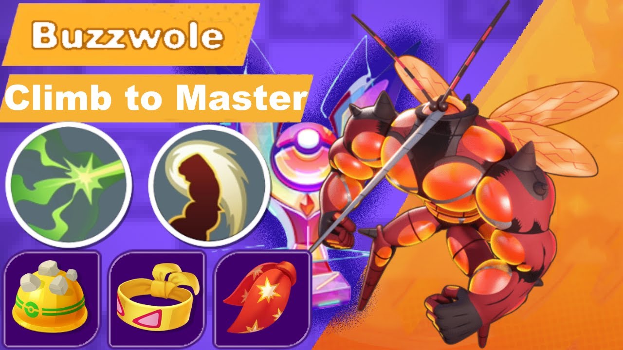 Pokemon Unite | Master 1200+ | SoloQ Buzzwole | Season 30 | Live Commentary