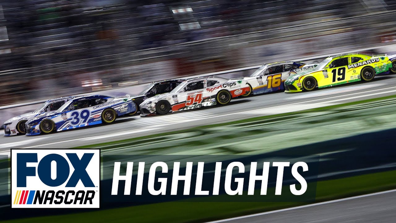 NASCAR Xfinity Series at Atlanta | NASCAR ON FOX HIGHLIGHTS
