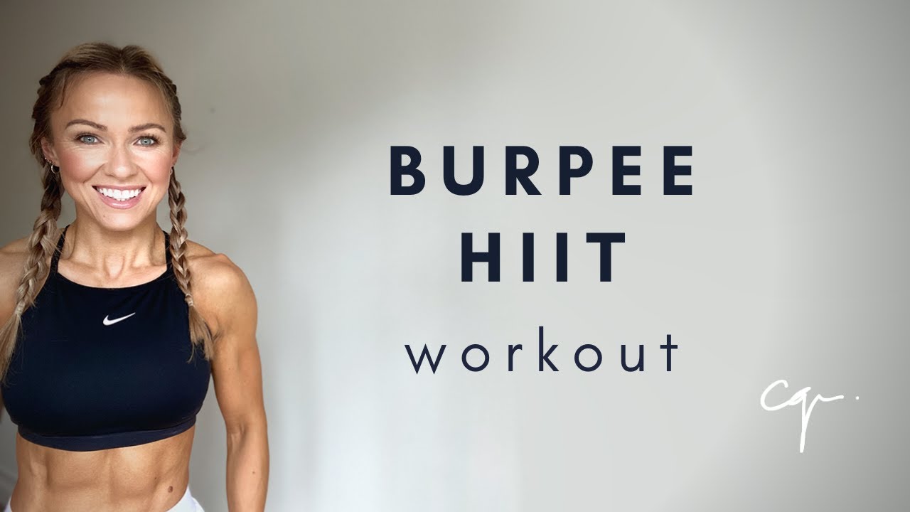 Burpee HIIT Workout | 10 Minutes & No Equipment