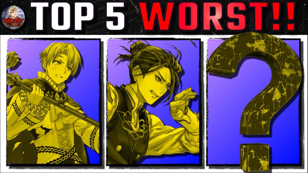 DISAPPOINTMENT!!! TOP 5 WORST UNITS 2023!?! [FEH]