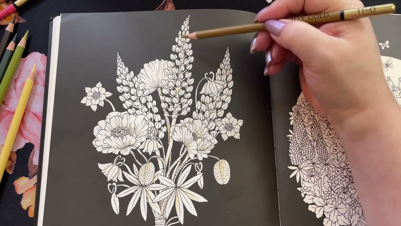 Star Joy Gold pencils  | Botanicum by Maria Trolle