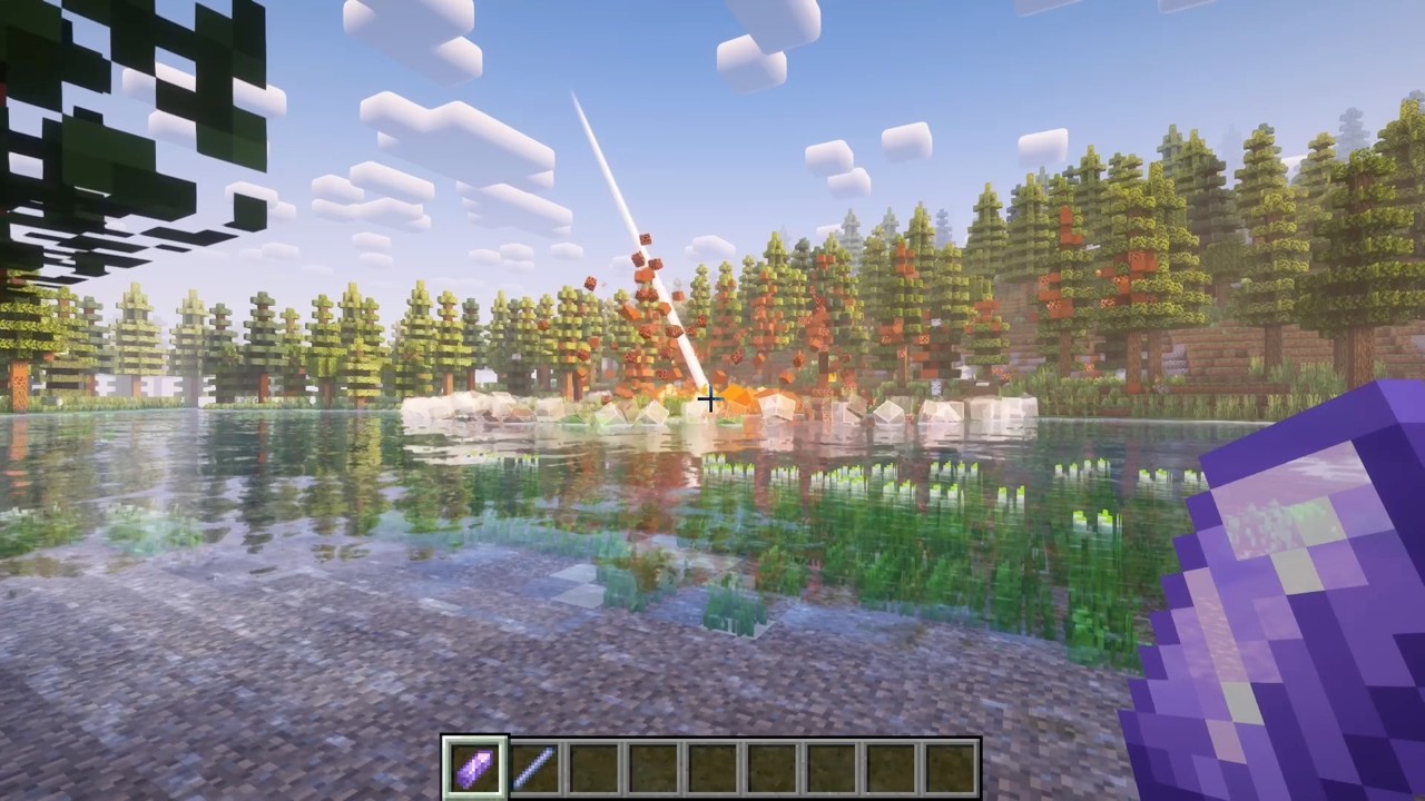 Орбитальные лазеры в Minecraft (Sky Torch)