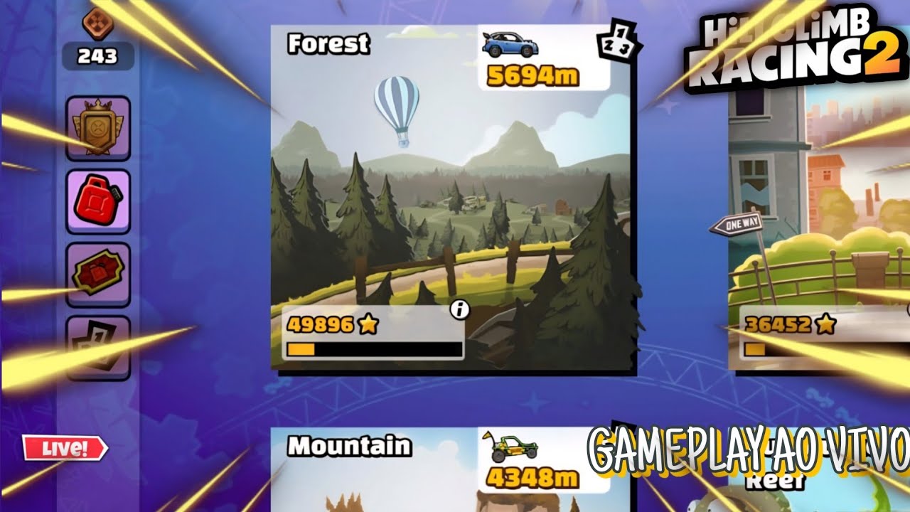 LiveStream! of Hill Climb Racing 2 AO VIVO
