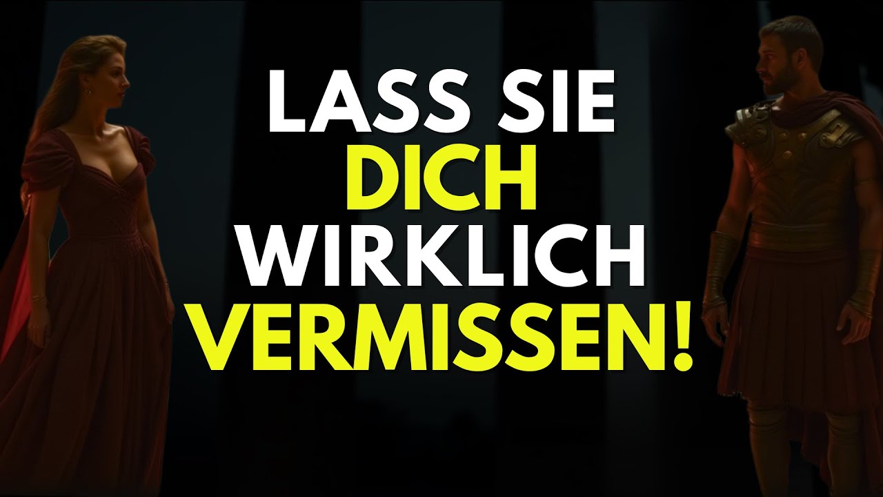 sie Vermissen Dich, Wenn sie Merken, Dass sie Dich Verloren Haben! | Stoizismus