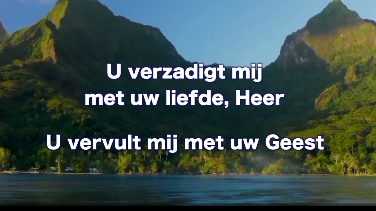 Opwekking 372 U verzadigt mij