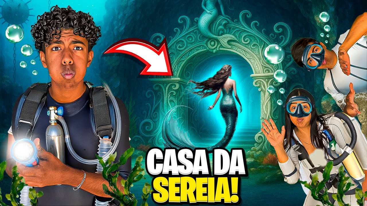 ENCONTRAMOS A CASA DA SEREIA DA DEEP WEB! *MAS ELA NÃO GOSTOU*