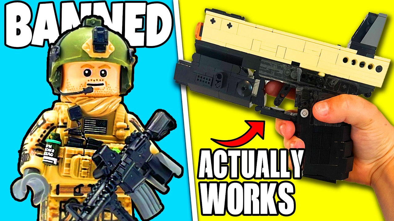 I built BANNED LEGO Weapons...