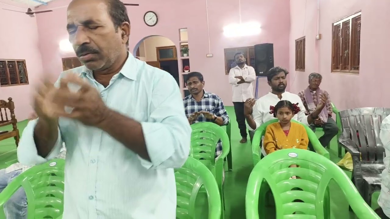 ఈరోజు 50వ పురుషుల కూడికలో జరిగిన ఆరాధన
