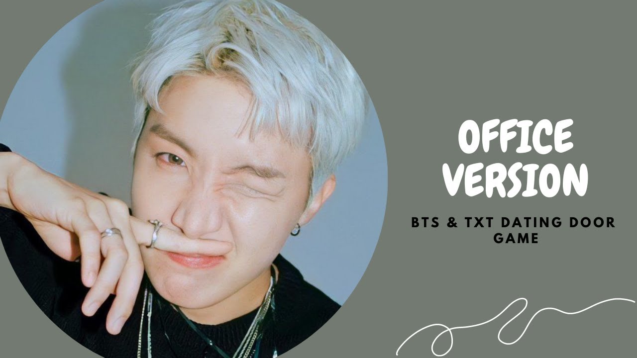 BTS & TXT dating door game - Office Version