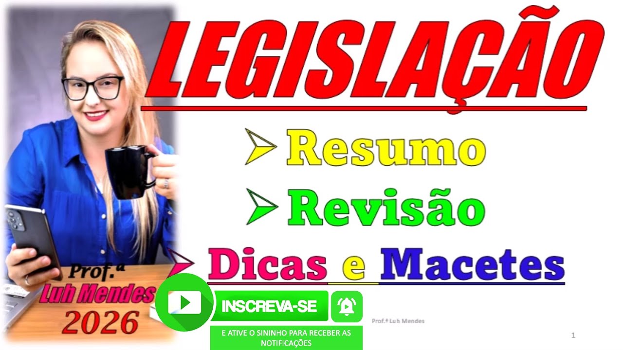 LEGISLAÇÃO 2026 Aula Completa Resumo Revisão #detran #dicas #ctb #cfc #cnh #revisao #dicas #macetes