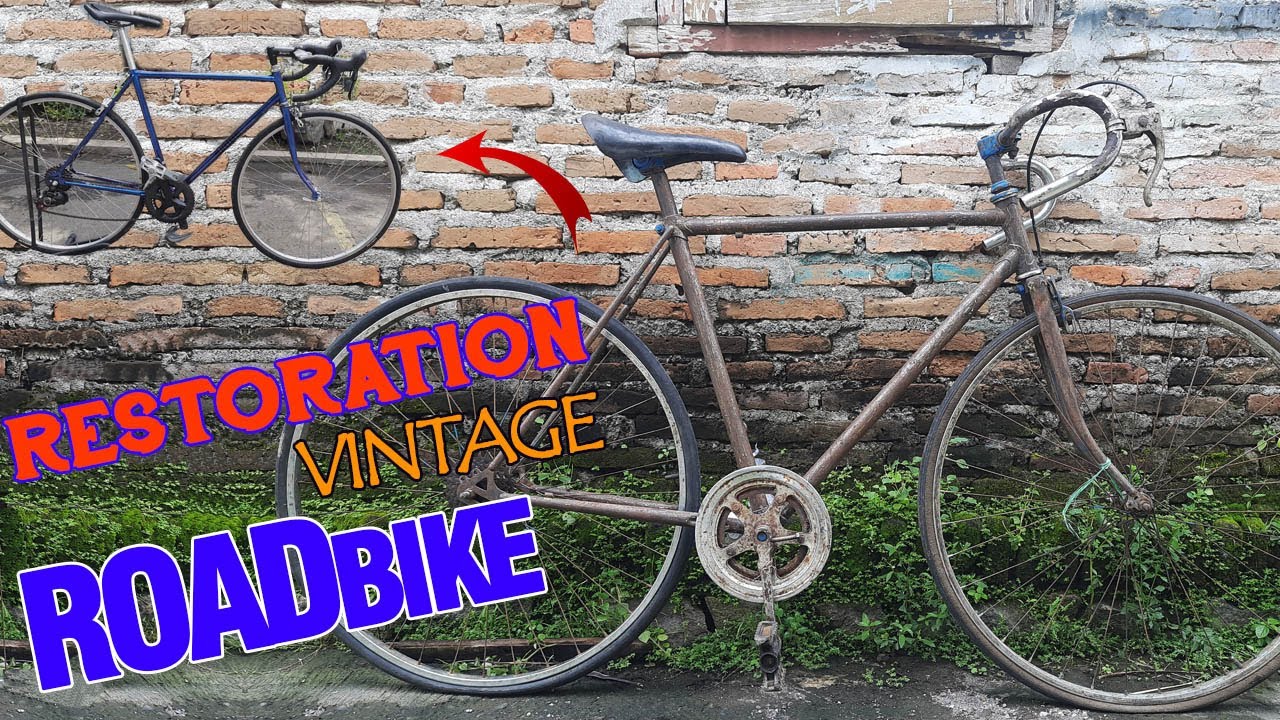 BICYCLE RESTORATION BUILD JAPAN ROADBIKE | NISHIKI | VINTAGE STEEL BIKE |