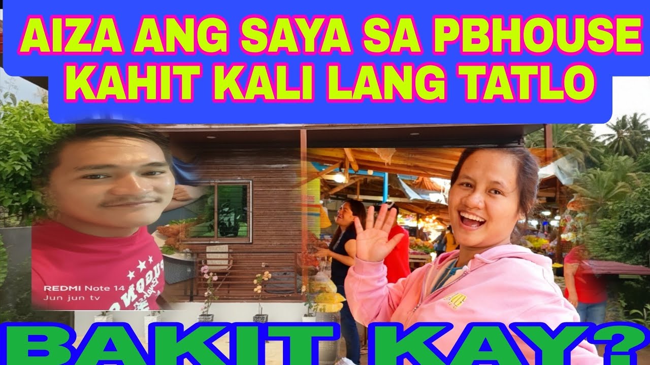AIZA ANG SAYA SA PBHOUSE  BAKIT KAYA ?#pbteam #pugongbyahero #highlights 
