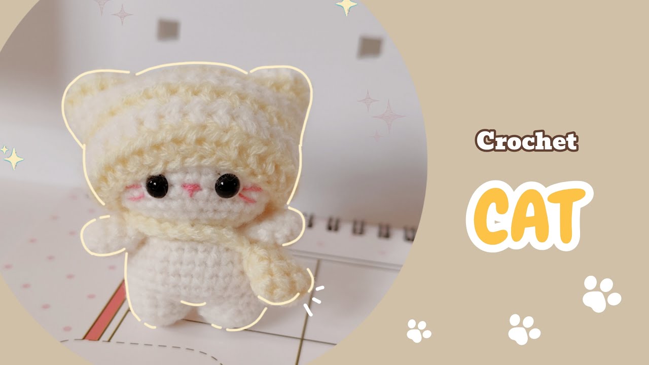 Crochet CAT -  P2 #cat #amigurumi #handmade #crochet