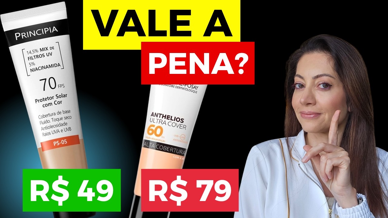 Novo PROTETOR SOLAR COM COR DA PRINCIPIA PS-05 FPS 70 | Dra. Greice Moraes