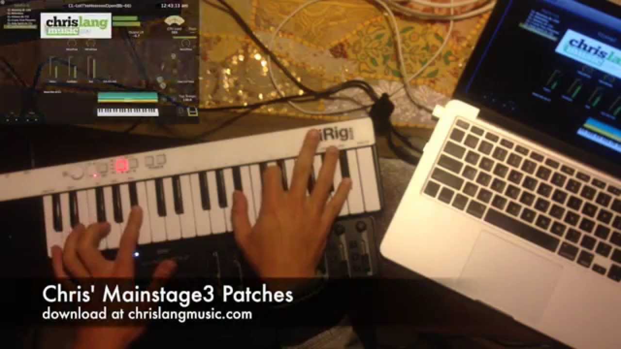 Let The Heavens Open by Kari Jobe MainStage 3 patch demo