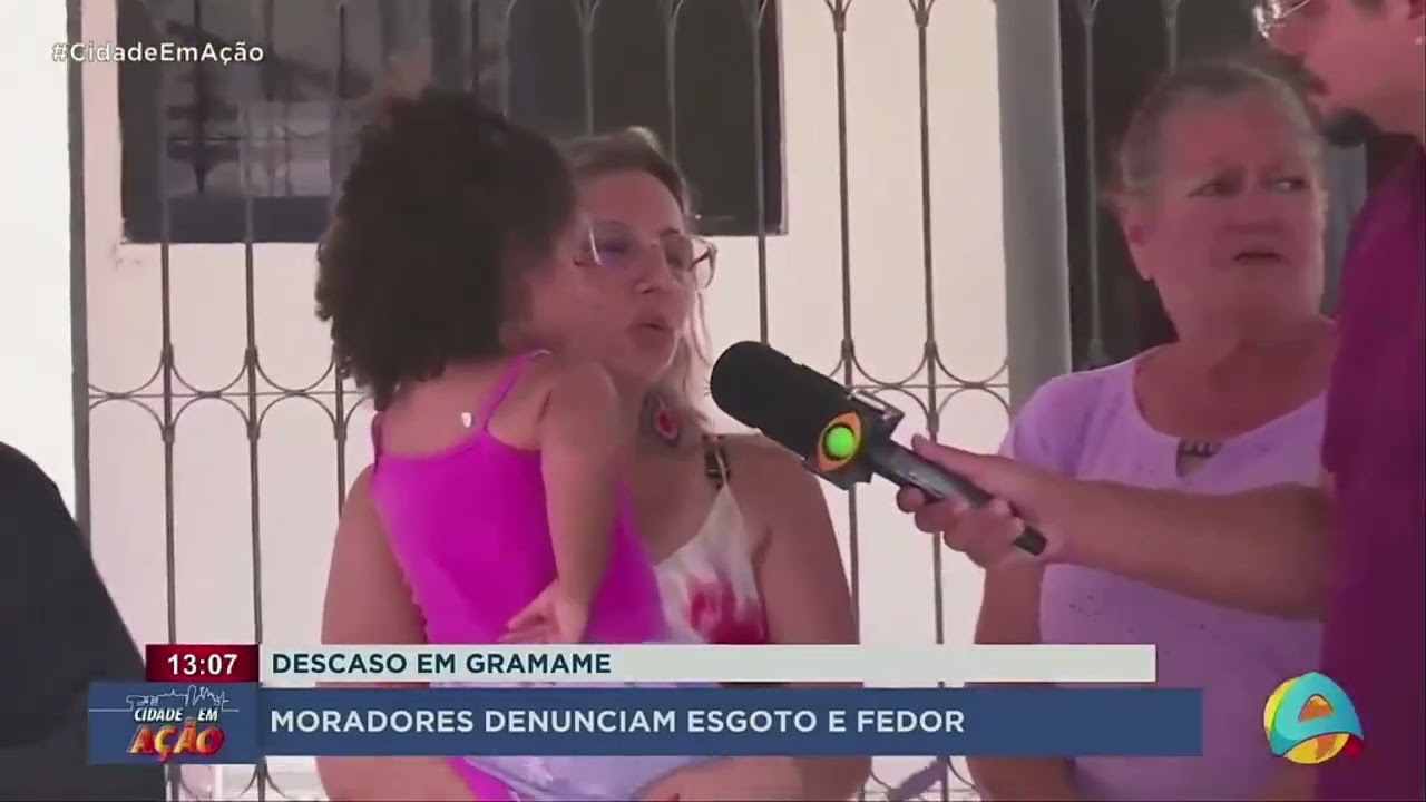 Cidade em Ação - Moradores denunciam esgoto e fedor no bairro de Gramame