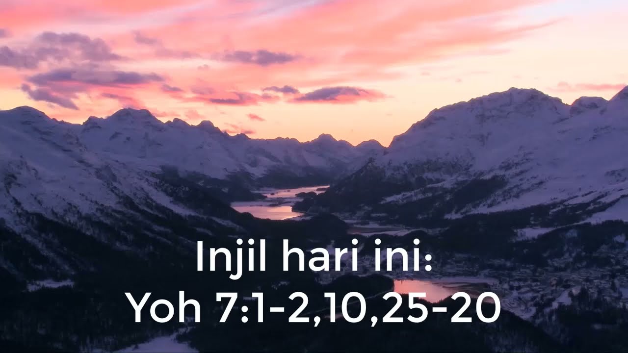 Bacaan Injil hari ini