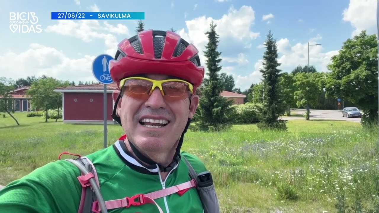 Bicis que cambian vidas 2022 - 68ª Etapa Finlandia (Día 1): Helsinki - Mäntsälä