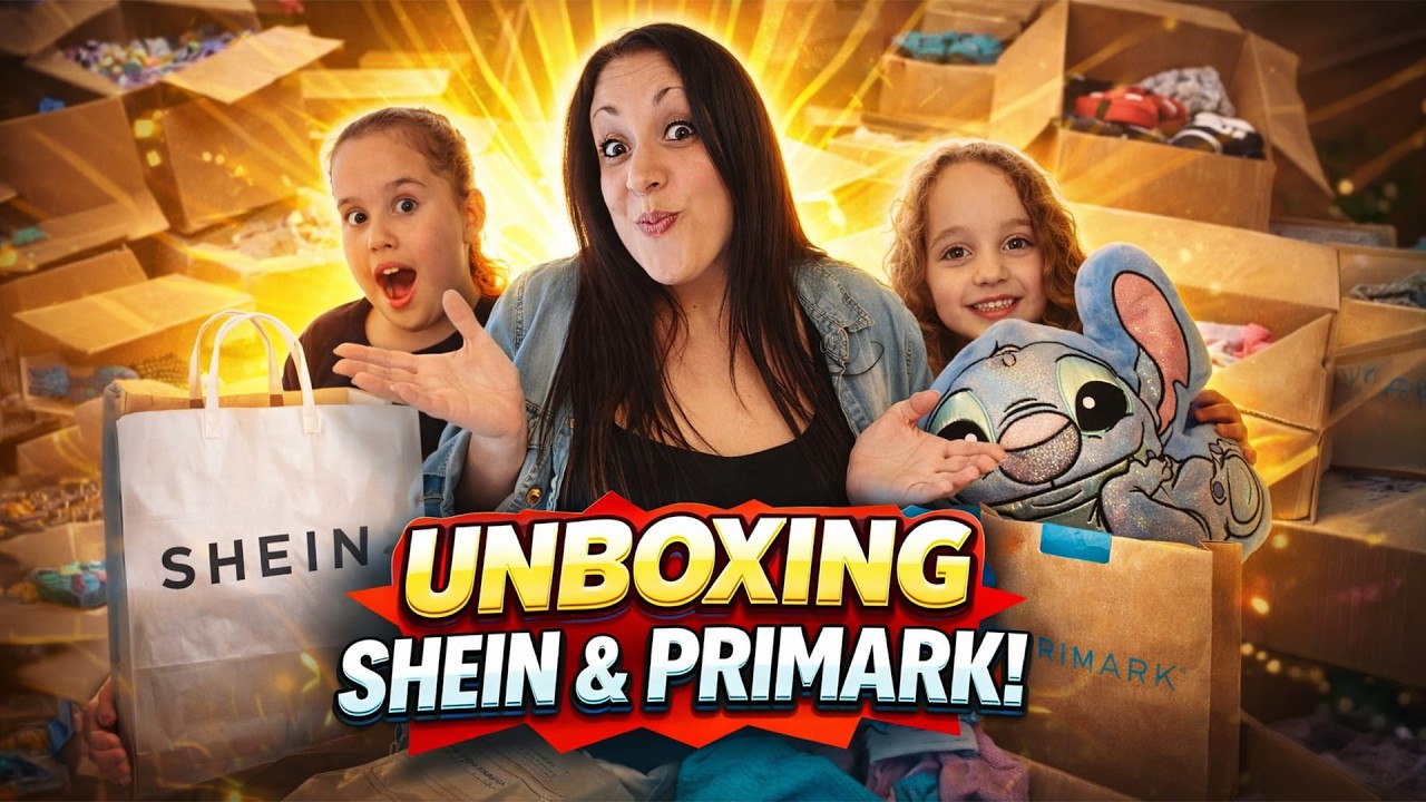 unboxing SHEIN & PRIMARK + Sorpresa FINALE!