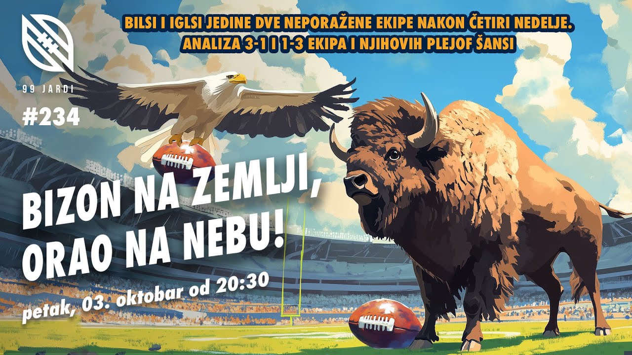 99 jardi no. 234 - Bizon na zemlji, Orao na nebu!