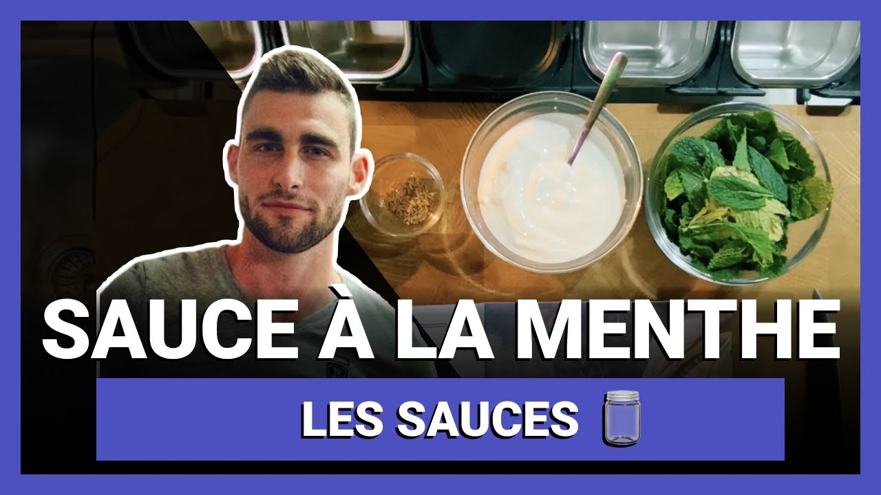 🌿 Sauce Yaourt Grec à la Menthe ( en 5 minutes )