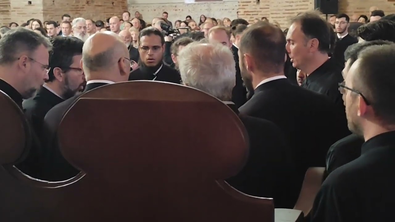 Άξιον εστίν Πλ. α'  (Μ. Χατζηαθανασίου)-Χορός υπό του Α.Π.τ.Μ.Χ.Ε Παναγιώτη Νεοχωρίτη.