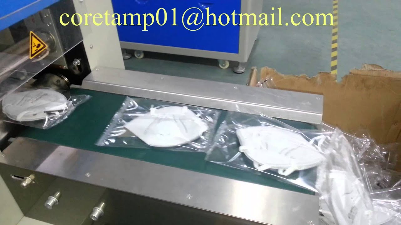 Breathable masks packing machine，Breathable masks flow pack machine