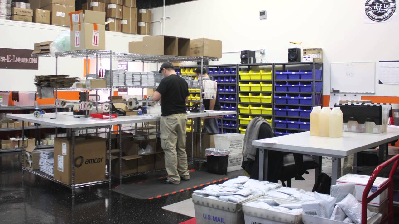 A Look Inside the Mister-E-Liquid Corporate Facility